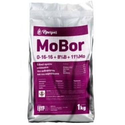 MoBor 0-16-16+8%B+11%Mo 1Kg Θρέψις -Υδατοδυαλυτό Λίπασμα-MaShop.gr