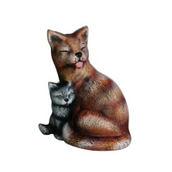 Κεραμικό Διακοσμητικό Γάτα Διπλή 25cm *22 cm-MaShop.gr