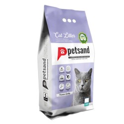 Άμμος Για Γάτες Με Άρωμα Λεβάντας- PetSan Lavender-MaShop.gr