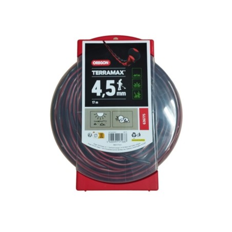 Μεσινέζα Στριφτή 17m 4.5mm TERRAMAX OREGON- MaShop.gr
