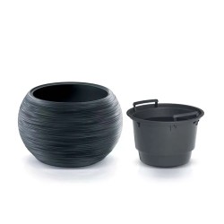 Κασπώ Στρόγγυλο 8lt - Ø37,8x23Ycm PROSPERPLAST Furu Bowl DBFUK400 -MaShop.gr