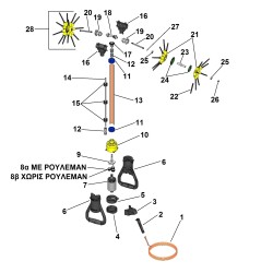 Ανταλλακτικά Ελαιοραβδιστικού ASTERAS BATTERY POWER Αγγελής-MaShop.gr