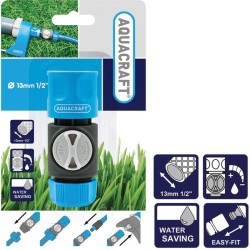 Σύνδεσμος Με Βαλβίδα 13mm (1/2'') Aquacraft-MaShop.gr