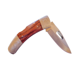 Μαχαίρι τσέπης Με Ξύλινη Λαβή 17cm AUSONIA- MaShop.gr