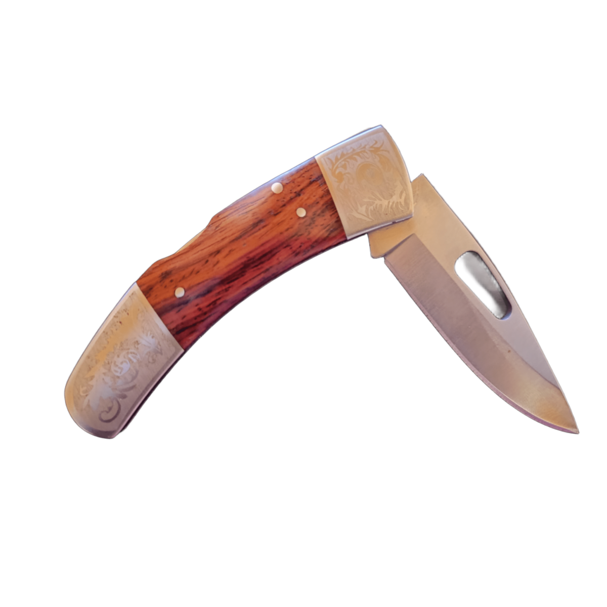 Μαχαίρι τσέπης Με Ξύλινη Λαβή 17cm AUSONIA- MaShop.gr