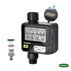 Προγραμματιστής Ποτίσματος Ψηφιακός GRASHER WT6085 - 1 Εξόδου-MaShop.gr