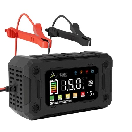 Φορτιστής – Συντηρητής Μπαταρίας 12V-15A Angelis- MaShop.gr