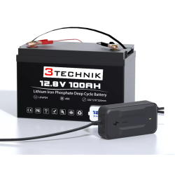 Μπαταρία LifePo4 100aH ,12V Για Ελαιοραβδιστικα + Φορτιστής-MaShop.gr