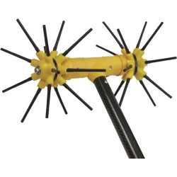 Ελαιοραβδιστικό Debla -Τύπου Αχινός 12V 200W  με Σταθερό Κοντάρι -MaShop.gr