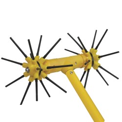 Ελαιοραβδιστικό Debla -Τύπου Αχινός 12V 200W  με Σταθερό Κοντάρι -MaShop.gr