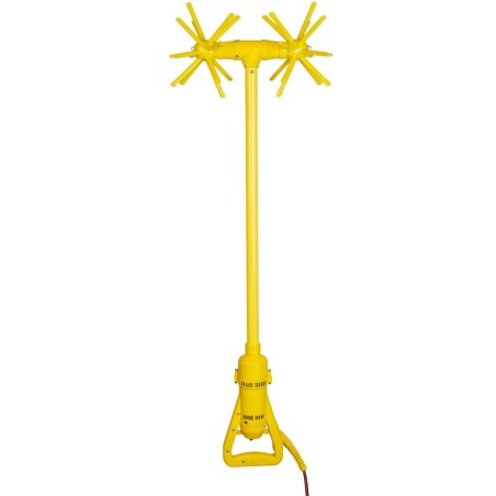 Ελαιοραβδιστικό Τύπου Αχινός 12V 400W με Σταθερό Κοντάρι Αλουμινίου Geoteco Debla-MaShop.gr