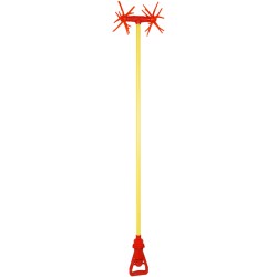 Ελαιοραβδιστικό Τύπου Αχινός (Δίχαλο) 400W με Σταθερό Κοντάρι Αλουμινίου Geoteco Debla-MaShop.gr