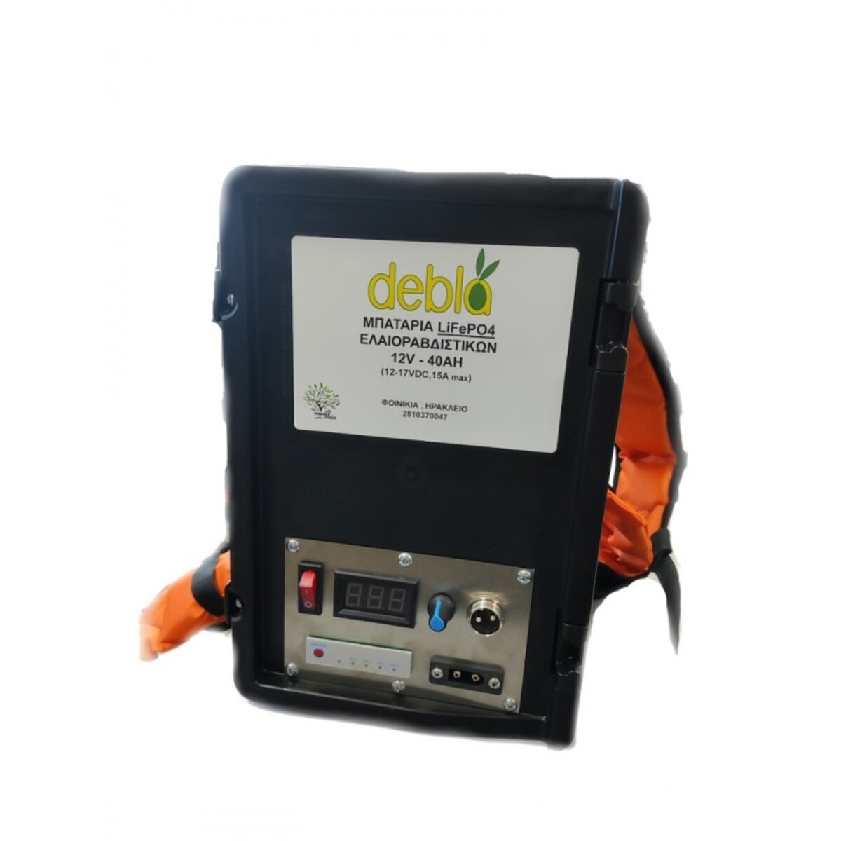 Φορητή Μπαταρία LifePO4 Debla 40Ah- MaShop.gr