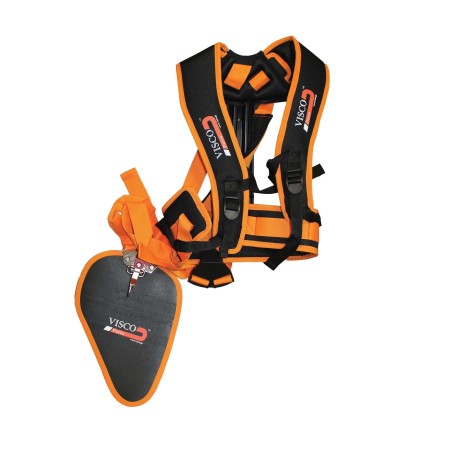 Ιμάντας Επαγγελματικός Θαμνοκοπτικών Διπλός Με Πλάτη VISCO-MaShop.gr