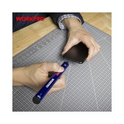 Επαναφορτιζόμενο Κατσαβίδι 3,6V-Li Σετ 26τμχ Σε Κασετίνα WP460004 WORKPRO- MaShop.gr