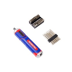 Επαναφορτιζόμενο Κατσαβίδι 3,6V-Li Σετ 41τμχ WP460005 WORKPRO -MaShop.gr