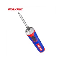 Επαναφορτιζόμενο Κατσαβίδι 3,6V-Li Σετ 41τμχ WP460005 WORKPRO -MaShop.gr