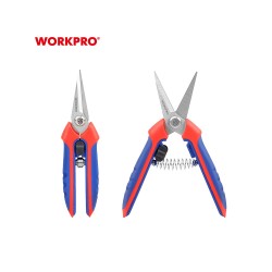 Ψαλίδι Τρύγου Μυτερή 160mm WP332014 WORKPRO -MaShop.gr