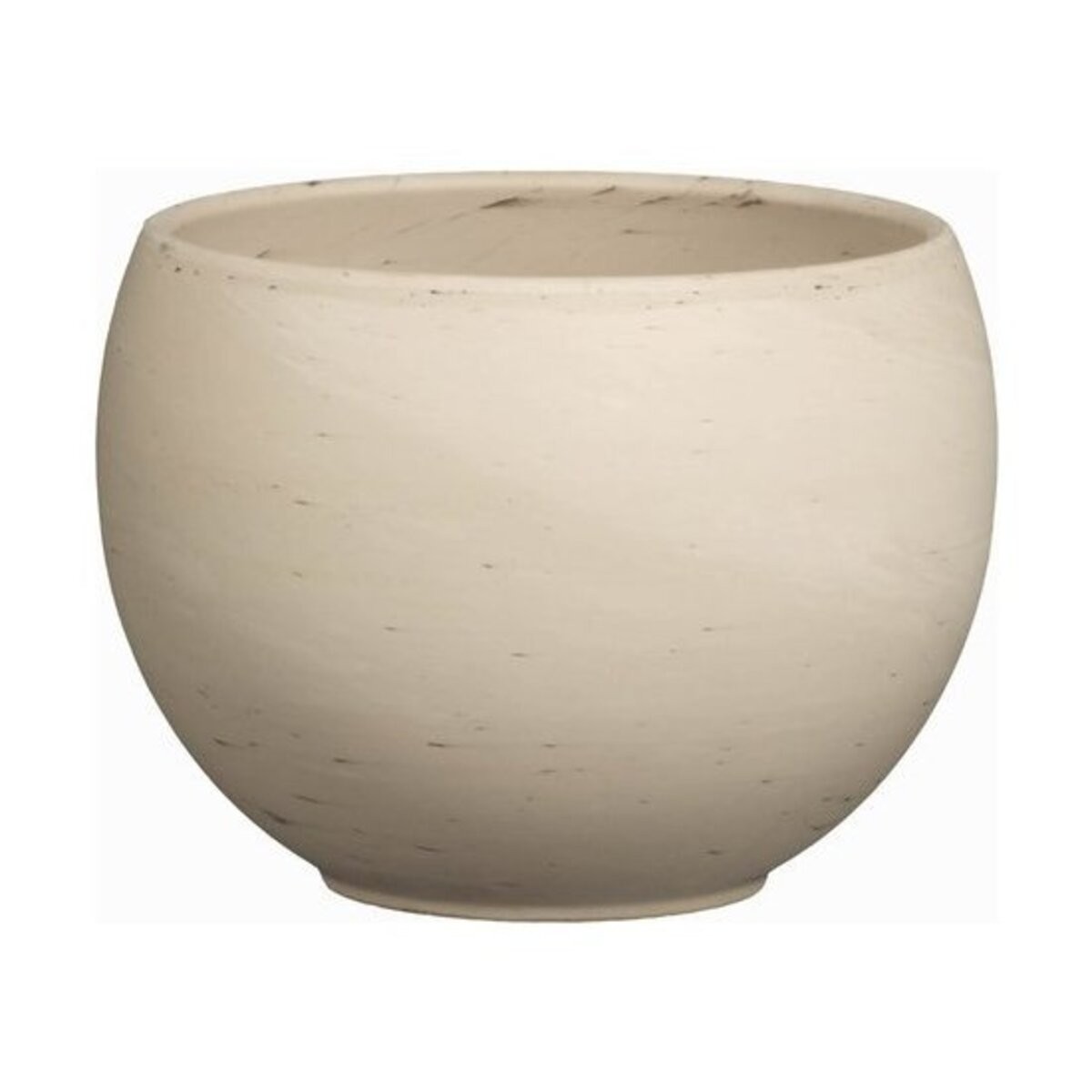 Κασπώ Κεραμικό Σφαιρικό Γκρι14cm -MaShop.gr