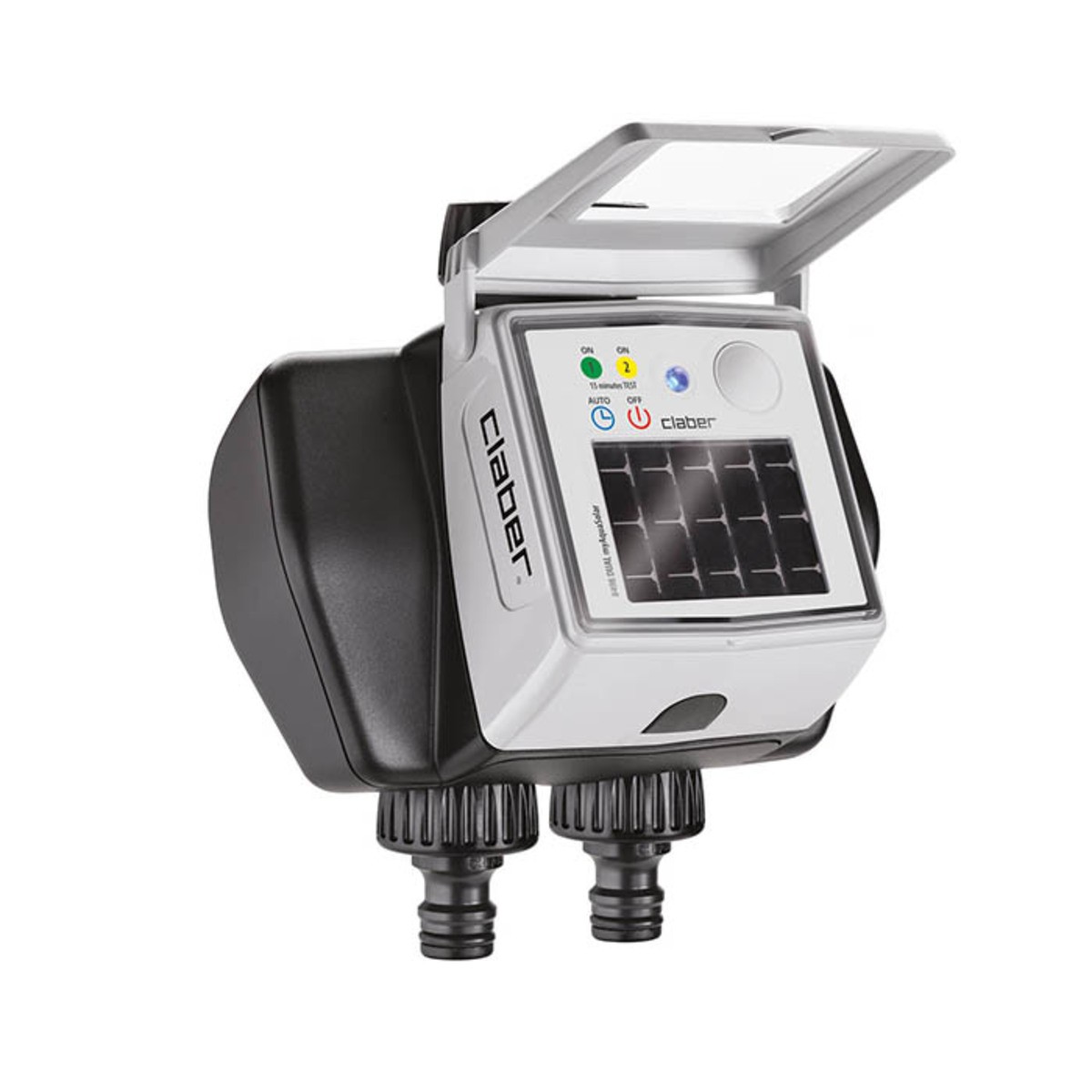 Προγραμματιστής  Άρδευσης Δύο Εξόδων Dual myAquaSolar Claber-MaShop.gr