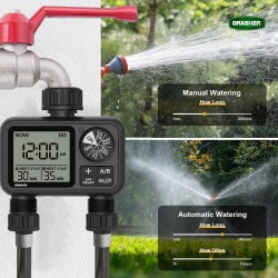 Προγραμματιστής Ποτίσματος Ψηφιακός GRASHER WT2248 - 2 Εξόδων-MaShop.gr