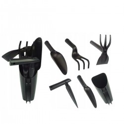 Εργαλεία Κήπου Σέτ/6τμχ PROSPERPLAST Respana INWN01 Μαύρα-MaShop.gr