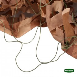 Δίχτυ Παραλλαγής 2x3m Μπέζ / Καφέ GRASHER-MaShop.gr