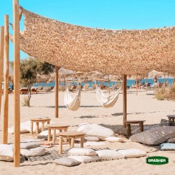 Δίχτυ Παραλλαγής 2x3m Μπέζ GRASHER-MaShop.gr