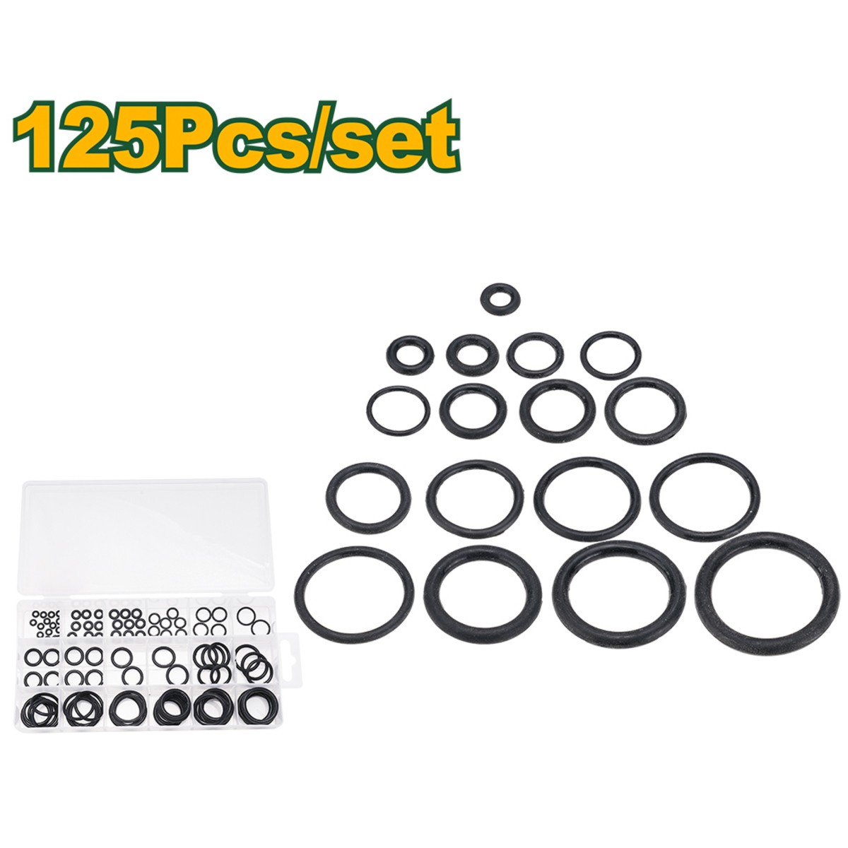 O-RING Σετ 125 τμχ  JDJQ1B01 JADEVER-MaShop.gr
