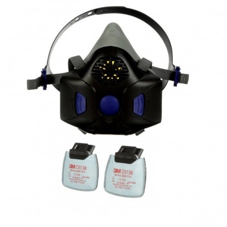 Μάσκα Μισού Προσώπου Secure Click Hf-802sd 3M -MaShop.gr