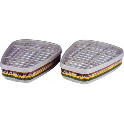 Φίλτρα Μάσκας Αερίων και Ατμών ABEK1 3M 2τμχ-MaShop.gr