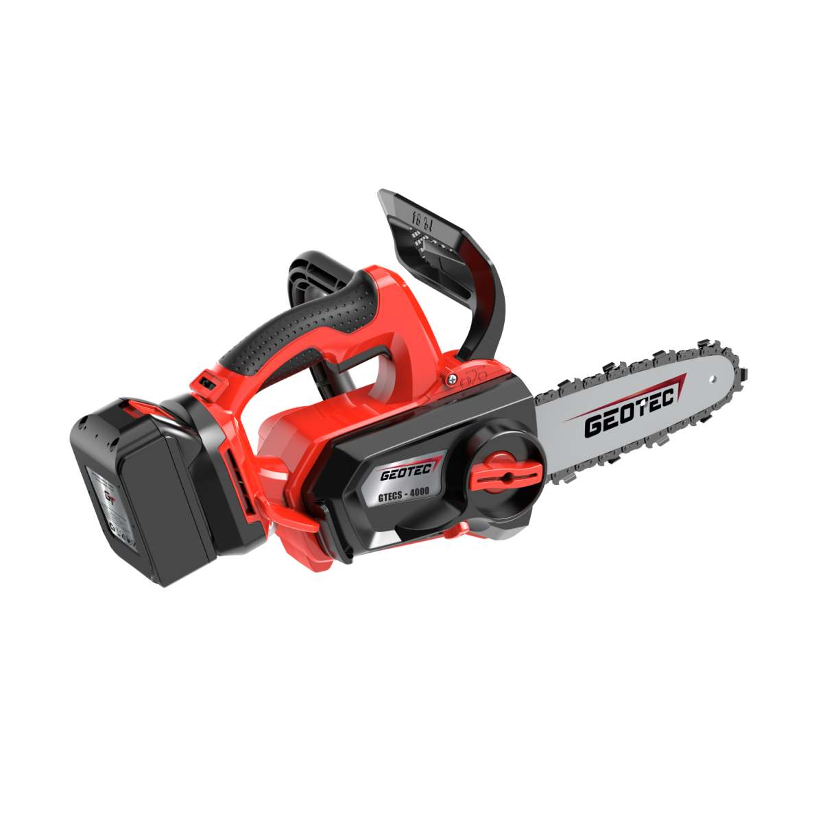 Κλαδευτικό Αλυσοπρίονο Μπαταρίας 4Ah Brushless 20V Geotec -MaShop.gr