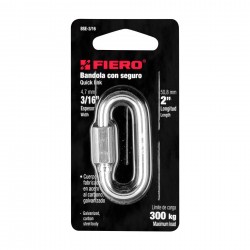 Ατσάλινος Γάντζος 3/16" Με Κλειδαριά FIERO-MaShop.gr