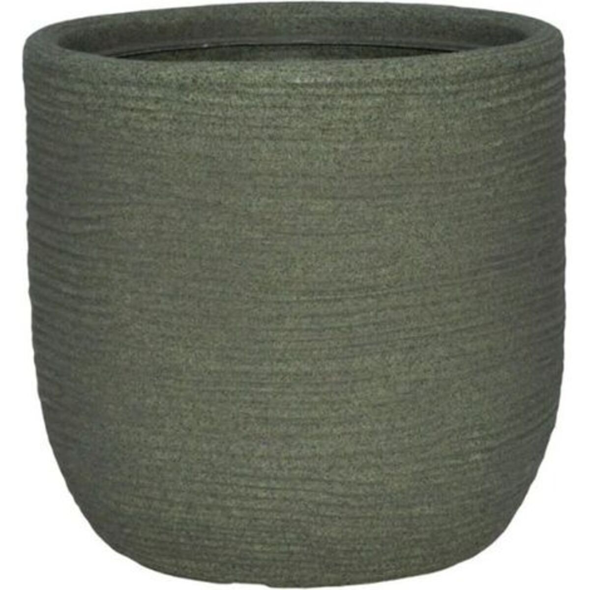 Γλάστρα Conchino Rigato Shabby 27 Oxord Green Ανάγλυφη-MaShop.gr