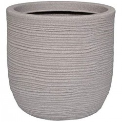 Γλάστρα Conchino Rigato Shabby 27 Corda Ανάγλυφη-MaShop.gr