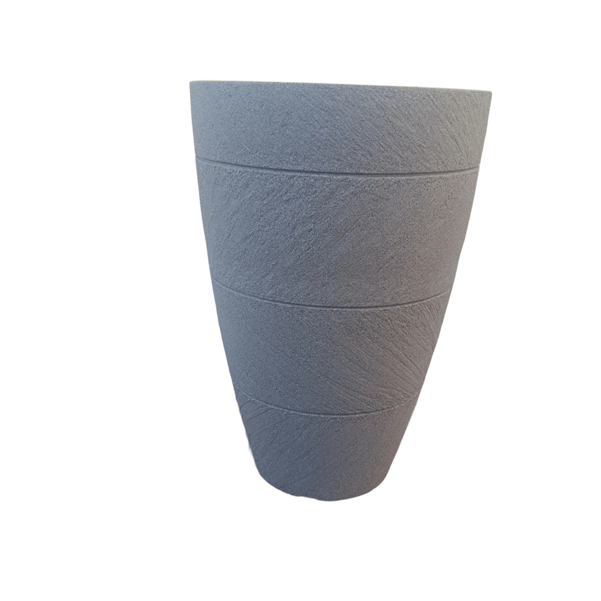 Γλάστρα Drizzle Tall Stone JVDZ44 Ανάγλυφη-MaShop.gr