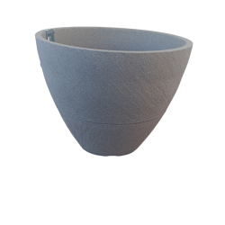 Γλάστρα Drizzle Rount Stone JVDZ46-Mashop.gr
