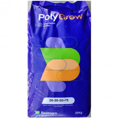 Υδατοδιάλυτο Λίπασμα PolyGrow  20-20-20 25kg-MaShop.gr