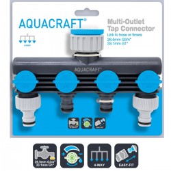 Διακλαδωτήρας Premium 4 θέσεων Aquacraft-MaShop.gr