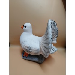 Κεραμικό διακοσμητικό κήπου περιστέρι-MaShop.gr