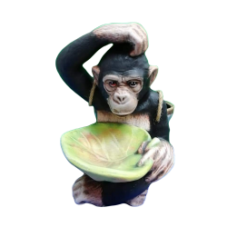 Κεραμικός χιμπατζής 24x30x36 -MaShop.gr