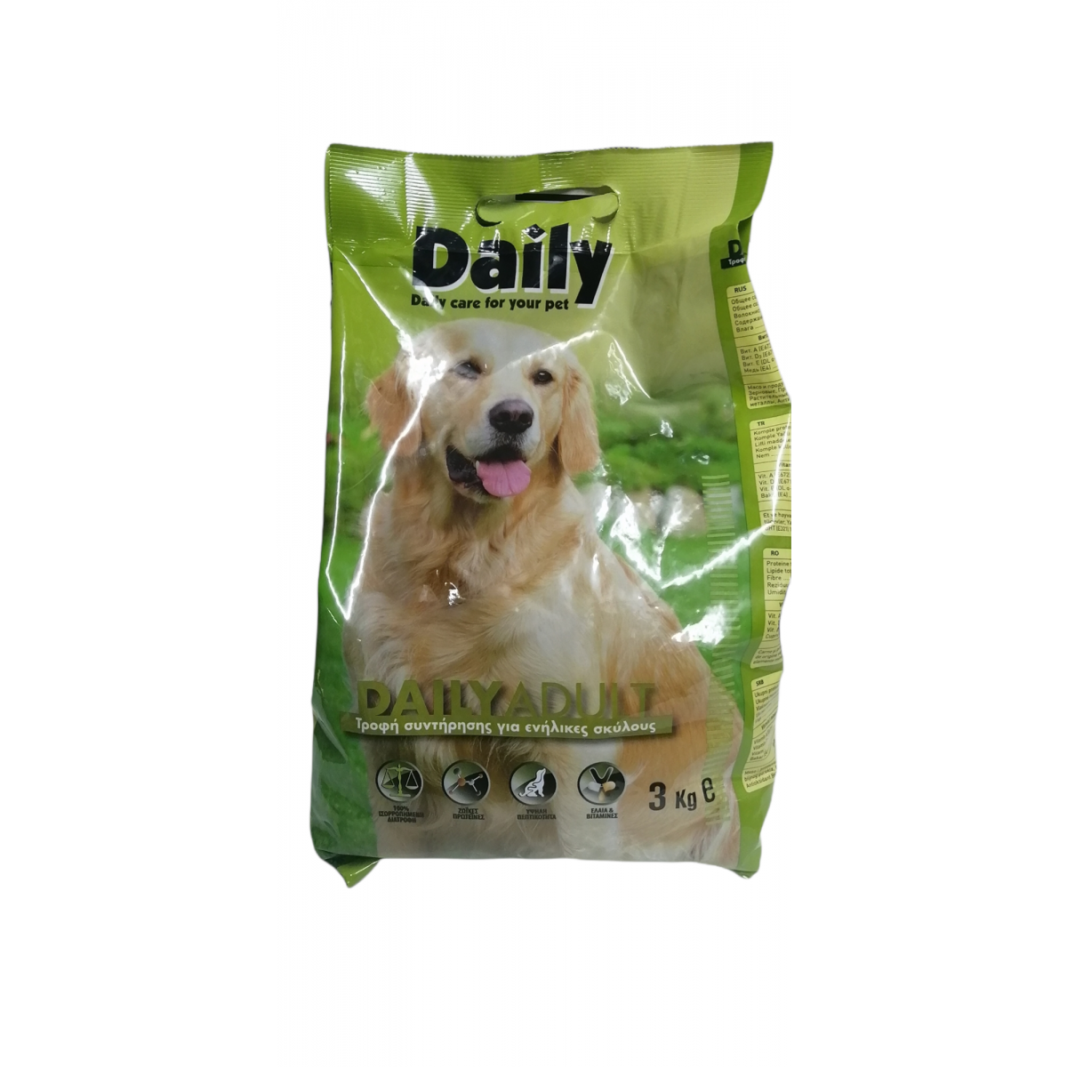 Daily για Ενήλικους Σκύλους 3kg-MaShop.gr