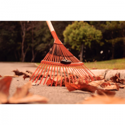 Μεταλλική Σκούπα με Κοντάρι και Τετραγωνισμένη άκρη Tramontina-MaShop.gr