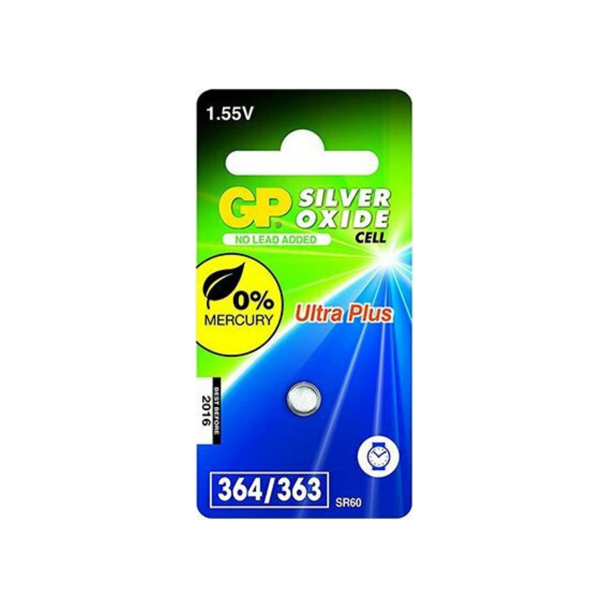 Μπαταρία Silver Oxide Ρολογιών SR60 1.55V  364/363-MaShop.gr