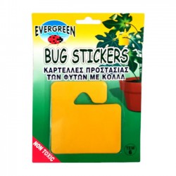 Καρτέλες Προστασίας των Φυτών Με Κόλλα Bug Stickers 6τμχ-MaShop.gr