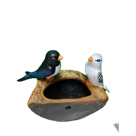 Κεραμικό Επιτοίχιο Διακοσμητικό Χελιδονοφωλιά 27x13x20cm-MaShop.gr